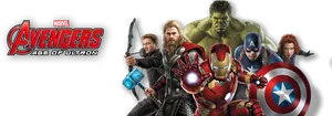 Avengers Ageof Ultron Team PNG Image