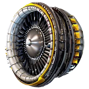 Aviation Jet Engine Structure Png Xnx35 PNG Image