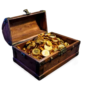 Awesome Golden Treasure Png Ppr59 PNG Image