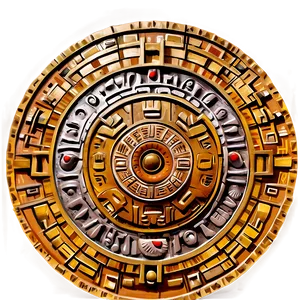 Aztec Calendar Png 96 PNG Image