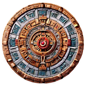 Aztec Calendar Png Dyr PNG Image