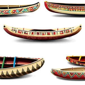 Aztec Canoes Png Htu57 PNG Image