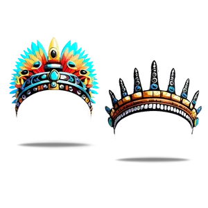 Aztec Crowns Png Okr22 PNG Image