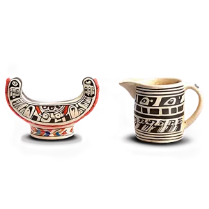 Aztec Pottery Png Old PNG Image