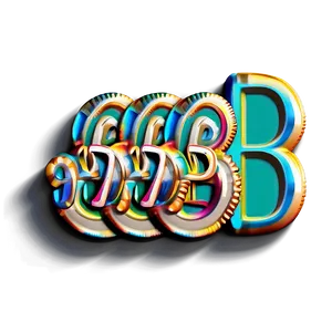 B Letter Badge Png 13 PNG Image