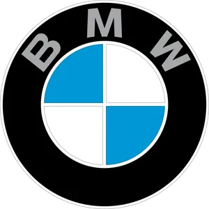 B M W Logo Classic Design PNG Image