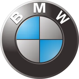 B M W Logo Classic Design PNG Image