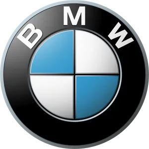 B M W Logo Classic Design PNG Image