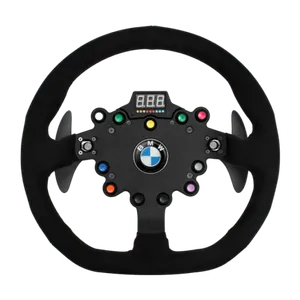 B M W Racing Steering Wheel PNG Image