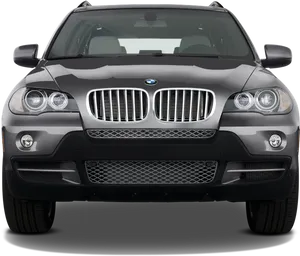 B M W X5 Front View PNG Image