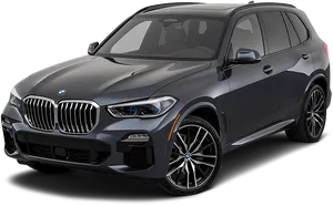 B M W X5 Luxury S U V Side View PNG Image