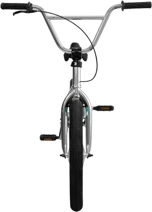 B M X Bike Front View PNG Image