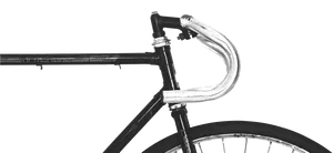 B M X Bike Handlebarsand Frame PNG Image