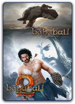 Baahubali Movie Poster Collage PNG Image