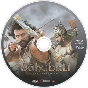 Baahubali The Beginning Bluray Disc PNG Image