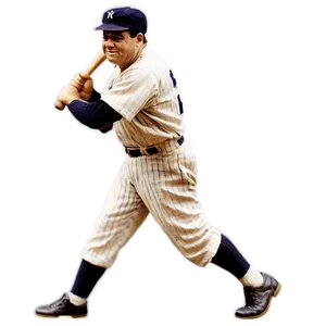 Babe Ruth Sports Memorabilia Png 06242024 PNG Image