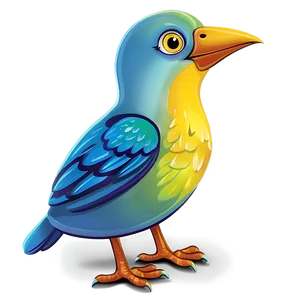 Baby Cartoon Bird Png Agb18 PNG Image