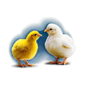 Baby Chicky And Mother Png 06282024 PNG Image