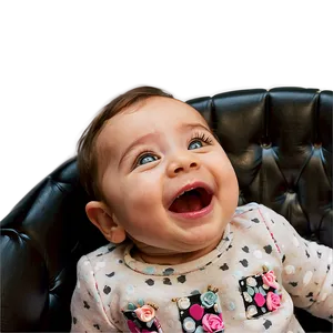 Baby Girl First Tooth Smile Png Gsm PNG Image