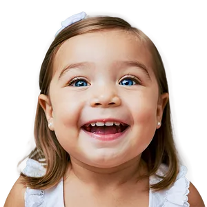 Baby Girl First Tooth Smile Png Xov33 PNG Image