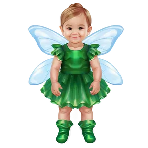 Baby Girl In Fairy Costume Png 06122024 PNG Image