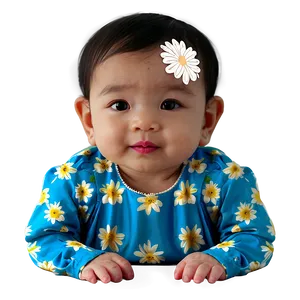 Baby Girl In Flower Dress Png 89 PNG Image