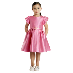 Baby Pink Dress Png 06292024 PNG Image