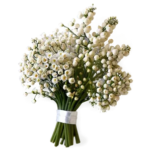 Baby's Breath Bridal Bouquet Png Nwx73 PNG Image