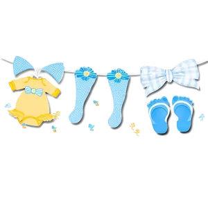 Baby Shower Banner Printable Png Bhb78 PNG Image