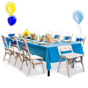 Baby Shower Table Setup PNG Qxx84 PNG