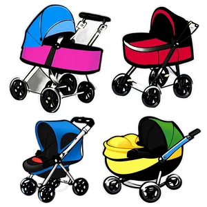 Baby Stroller Png Mbk PNG Image