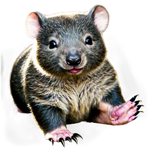 Baby Wombat Png Fnd PNG Image