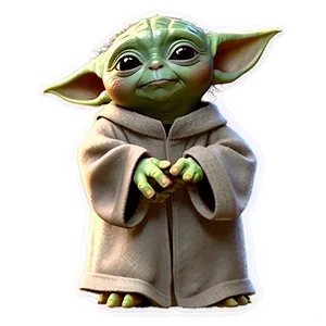 Baby Yoda Animated Png 05062024 PNG Image