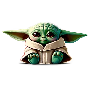 Baby Yoda Animated Png Mxa80 PNG Image