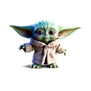 Baby Yoda Cute Pose Png 05062024 PNG Image