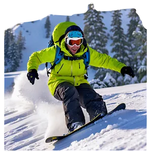 Backcountry Snowboarding Png 39 PNG Image