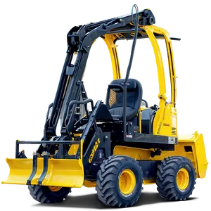 Backhoe Digger Machine Png Lpx PNG Image