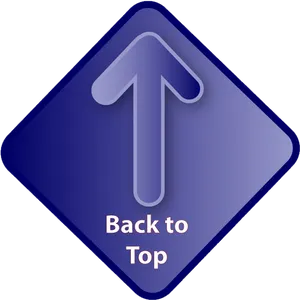 Backto Top Navigation Icon PNG Image