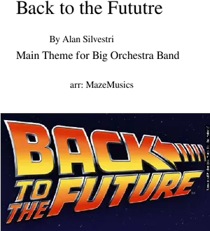 Backtothe Future Orchestra Sheet Music PNG Image