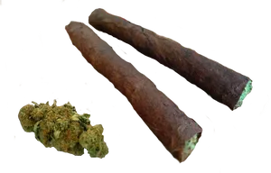 Backwoods Cigarsand Cannabis Buds PNG Image