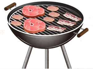 Backyard B B Q Grill Cookout PNG Image