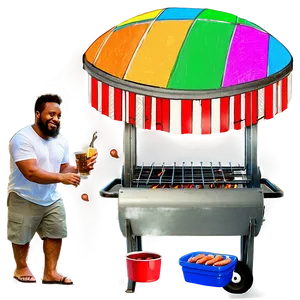 Backyard House Party Bbq Png Cfo42 PNG Image