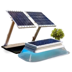 Backyard Solar Power Setup Png Urc57 PNG Image