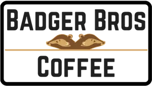 Badger Bros Coffee Logo PNG Image