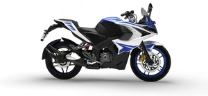 Bajaj Pulsar Sports Bike Showcase PNG Image