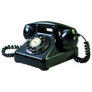 Bakelite Rotary Phone Png 9 PNG Image