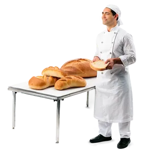 Baker With Bread Png 60 PNG Image