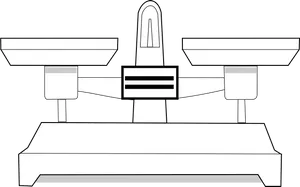 Balance Scale Vector Illustration PNG Image