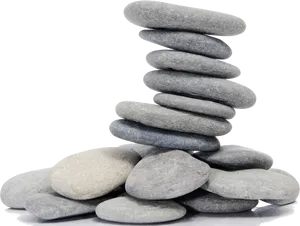 Balanced Stone Tower Image PNG Image