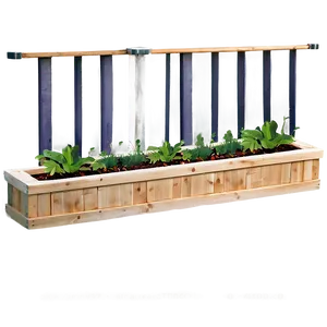 Balcony Planter Box Png Pde97 PNG Image